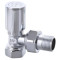 Кран для полотенцесушителя угловой Koer KR.531 - 1/2" (Продается по 1 шт.) (KR3073)
