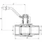 Кран шаровой KOER KR.215.G - 1 1/2" FM ГШВ YELLOW, ручка "рычаг" желтая (KR0126) Кран шаровой KOER KR.215.G - 1 1/2" FM ГШВ YELLOW, ручка "рычаг" желтая (KR0126)