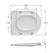 Унитаз-компакт Mixxus WAVE-0405-R 630х350х795mm, система смыва RIMLESS (MI6694)