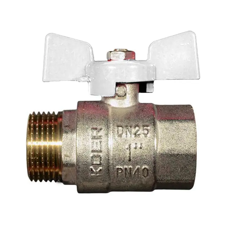 Кран шаровый Koer 1" ГШБ (KR.218.W) белый (KR0184) Кран шаровый Koer 1" ГШБ (KR.218.W) белый (KR0184)