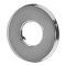 Чашка декоративная Zerix RST-01 Chrome (круглая) из нержавеющей стали SUS304 (цвет хром) (ZX5106)