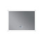 Зеркало Mixxus FLAT MR04-100x60 с LED Touch, Anti-fog, димером, регулировкой яркости, часами (MI600