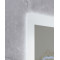 Зеркало Mixxus FLAT MR04-100x60 с LED Touch, Anti-fog, димером, регулировкой яркости, часами (MI600