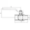Кран шаровый Koer KG.205 - 1/2" FM ГШР (газ) (KR4965) Кран шаровый Koer KG.205 - 1/2" FM ГШР (газ) (KR4965)