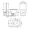 Унитаз-компакт Mixxus BEVEL-0405-R 605х370х800mm, система смыва RIMLESS (MI6728) Унитаз-компакт Mixxus BEVEL-0405-R 605х370х800mm, система смыва RIMLESS (MI6728)