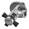 Кран для подключения сантехприборов Zerix VAL-09-1/2x1/2 из нерж.стали SUS304 (ZX5102)