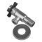 Кран для подключения сантехприборов Zerix VAL-09-1/2x1/2 из нерж.стали SUS304 (ZX5102)
