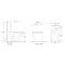 Унитаз-компакт Mixxus Premium Quadro-0402-R 675x390x855mm, система смыва RIMLESS (MP6458)
