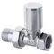 Кран для полотенцесушителя прямой Koer KR.532 - 1/2" (Продается по 1 шт.) (KR3074)