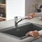 Смеситель для кухни с выдвижным изливом Grohe Eurosmart New (30305001)