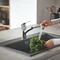 Смеситель для кухни с выдвижным изливом Grohe Eurosmart New (30305001)