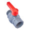 Кран шаровой Plamix PVM-1 1/2" FM PVC (PM0623)