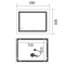 Зеркало Mixxus Premium QUADRO MR20-80x60-REVERSE (LED Touch, Anti-fog, димер) (MP6619)