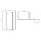 Душевая кабина без поддона Mixxus Premium BEVEL SC01-120x80x195-TR Chrome прозрачное стекло 6мм (MI