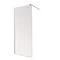 Душевая перегородка Mixxus Premium FLAT SP01-140x200-TR Chrome Walk-In прозрачное стекло 8мм (MI685
