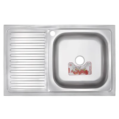 Мийка кухонна ZERIX Z8050R-06-160MD (MICRO DECOR) (ZS0599)