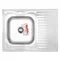 Мийка кухонна ZERIX Z8060L-06-160MD (MICRO DECOR) (ZS0603)