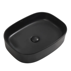 Раковина накладная Mixxus Premium BEVEL-0103 BLACK 510х370х120mm (MP6520)