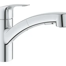 Смеситель для кухни с выдвижным изливом Grohe Eurosmart New (30305001)