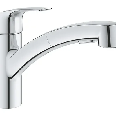 Смеситель для кухни с выдвижным изливом Grohe Eurosmart New (30305001)