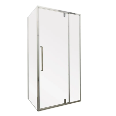 Душевая кабина без поддона Mixxus Premium BEVEL SC01-120x80x195-TR Chrome прозрачное стекло 6мм (MI