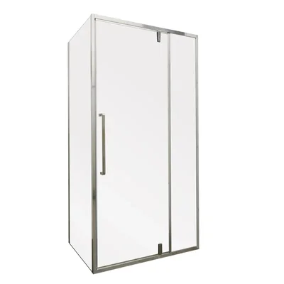 Душевая кабина без поддона Mixxus Premium BEVEL SC01-120x80x195-TR Chrome прозрачное стекло 6мм (MI