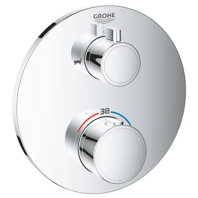 Термостат прихованого монтажу на 2 споживача Grohe Grohtherm Convent. Concealed (24077000)