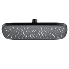 Лейка для душа потолочная Mixxus SH-18-OH Black (300x200 мм) (LE2791)