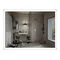 Зеркало Mixxus FLAT MR04-100x60 с LED Touch, Anti-fog, димером, регулировкой яркости, часами (MI600