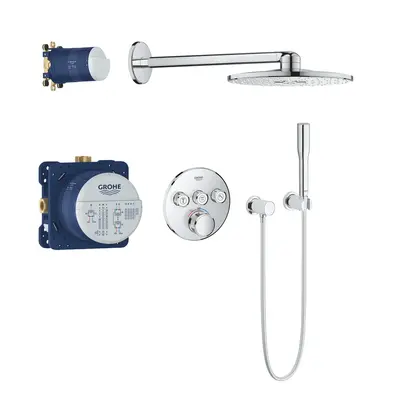 Душевая система скрытого монтажа с термостатом Grohe Grohtherm SmartControl (34705000)