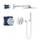 Душевая система скрытого монтажа с термостатом Grohe Grohtherm SmartControl (34705000)