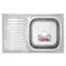Мийка кухонна ZERIX Z8050R-08-180MD (MICRO DECOR) (ZS0601) Мийка кухонна ZERIX Z8050R-08-180MD (MICRO DECOR) (ZS0601)