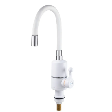 Проточный водонагреватель Zerix ELW06-F-WHITE 3,3 kW силиконовый излив, на мойку (ZX5857)