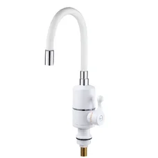 Проточный водонагреватель Zerix ELW06-F-WHITE 3,3 kW силиконовый излив, на мойку (ZX5857)