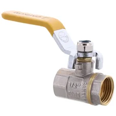 Кран шаровой СК 1/2" ГГВ YELLOW art. 602 (WP0086)