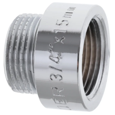 Удлинитель 3/4"-15мм (хром) Koer KF.E08-15.CHR (KF0105)