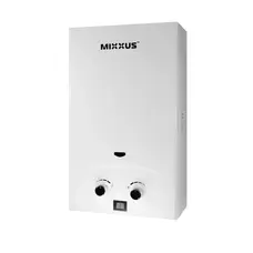 Газовая колонка Mixxus GWH-0710 BASIC TURBO WHITE турбированная 10 л/мин (WH0028)