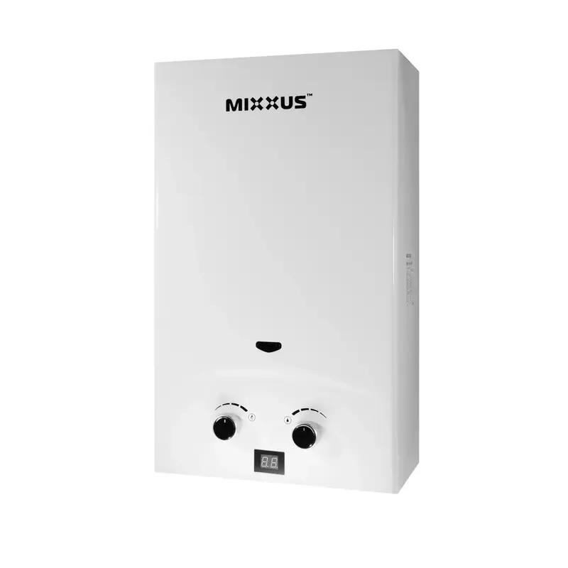Газовая колонка Mixxus GWH-0710 BASIC TURBO WHITE турбированная 10 л/мин (WH0028) Газовая колонка Mixxus GWH-0710 BASIC TURBO WHITE турбированная 10 л/мин (WH0028)