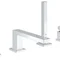 Смеситель на борт ванны на 4 отверстия Grohe Eurocube (19897001)