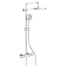 Душевая колонна с термостатическим смесителем Koer KB-55013-01 (Цвет хром) (KR4730)