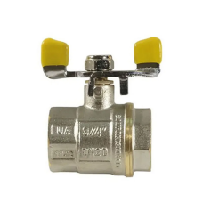 Кран шаровой СК 3/4" ГГМ YELLOW art. 602 (SK0098)