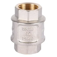 Клапан обратный Koer (никелированный) 1/2" (Koer KR.172.N) (KR2780)