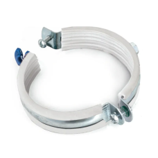 Хомут трубный оцинкованный Koer KCB.10.G 2-1/2" (75-80) серый (KR2790)