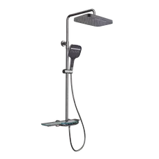 Душевая колонна с термостатическим смесителем Mixxus Premium SPACE-009-J Graphite, 3 режима (MI654