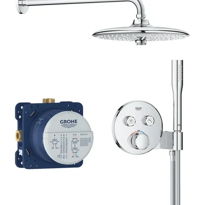 Скрытая душевая система с Euphoria 260 Grohe Grohtherm SmartControl (34867000)
