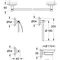 Набір аксесуарів 5 в 1 Grohe Essentials New (40344001)