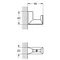 Гачок для халату Grohe Selection Cube (40782000)