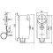 Термостат механічний накладний з виносною гільзою KOER KR.1352 (0…+90*C) (KP2777)
