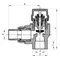 Кран термостатичний кутовий PPR 20x1/2 KOER K0149.PRO (KP0189) Кран термостатичний кутовий PPR 20x1/2 KOER K0149.PRO (KP0189)