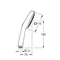 Ручной душ, 3 режима струи Grohe New Tempesta Cube 100 (27572003)
